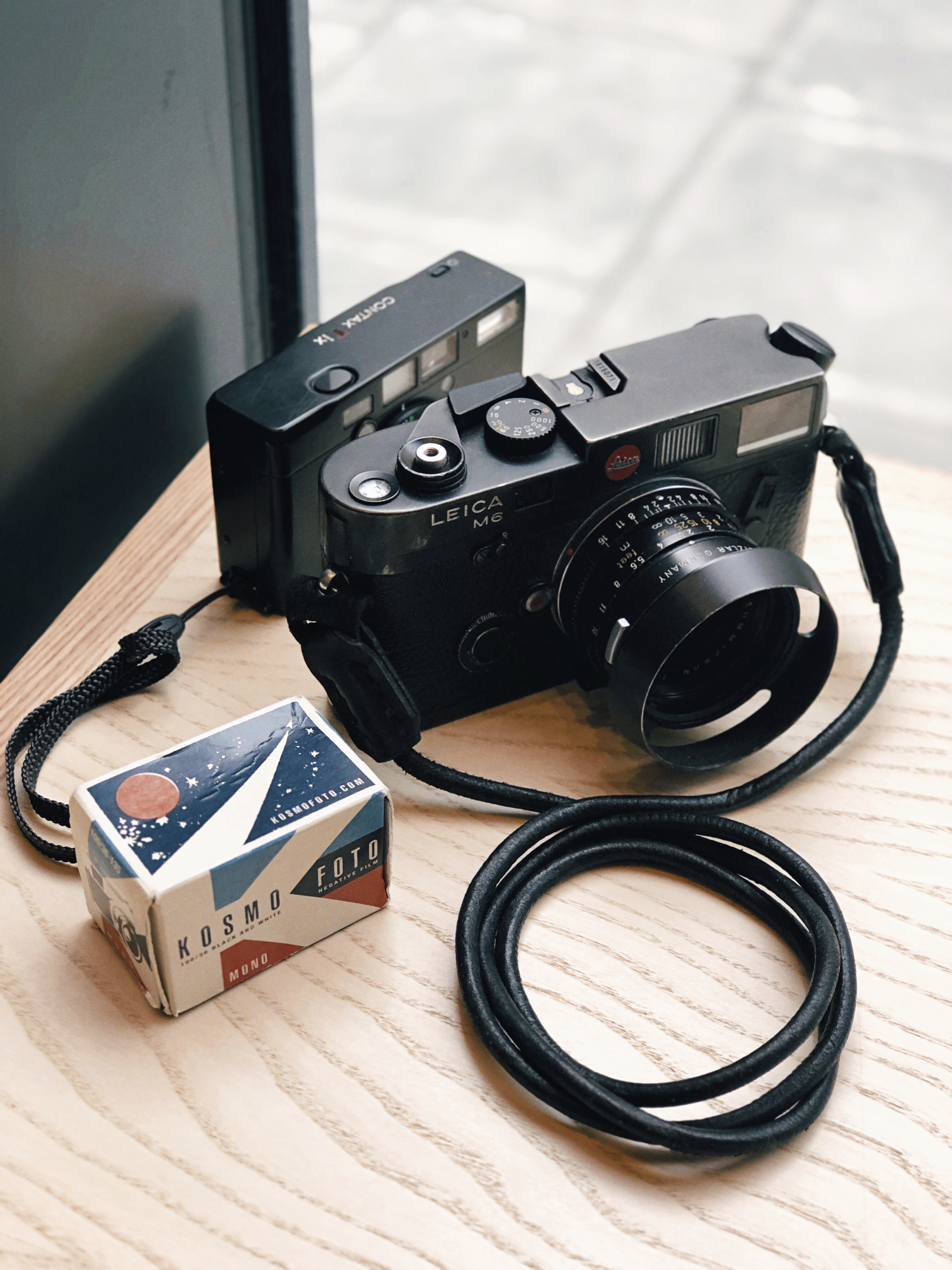 Dan's Leica M6 and Contax T3