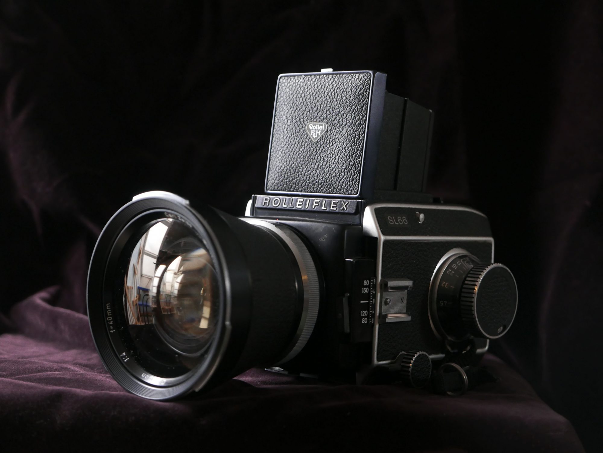 The Rolleiflex SL66 (Pic: Nuno Pinheiro)