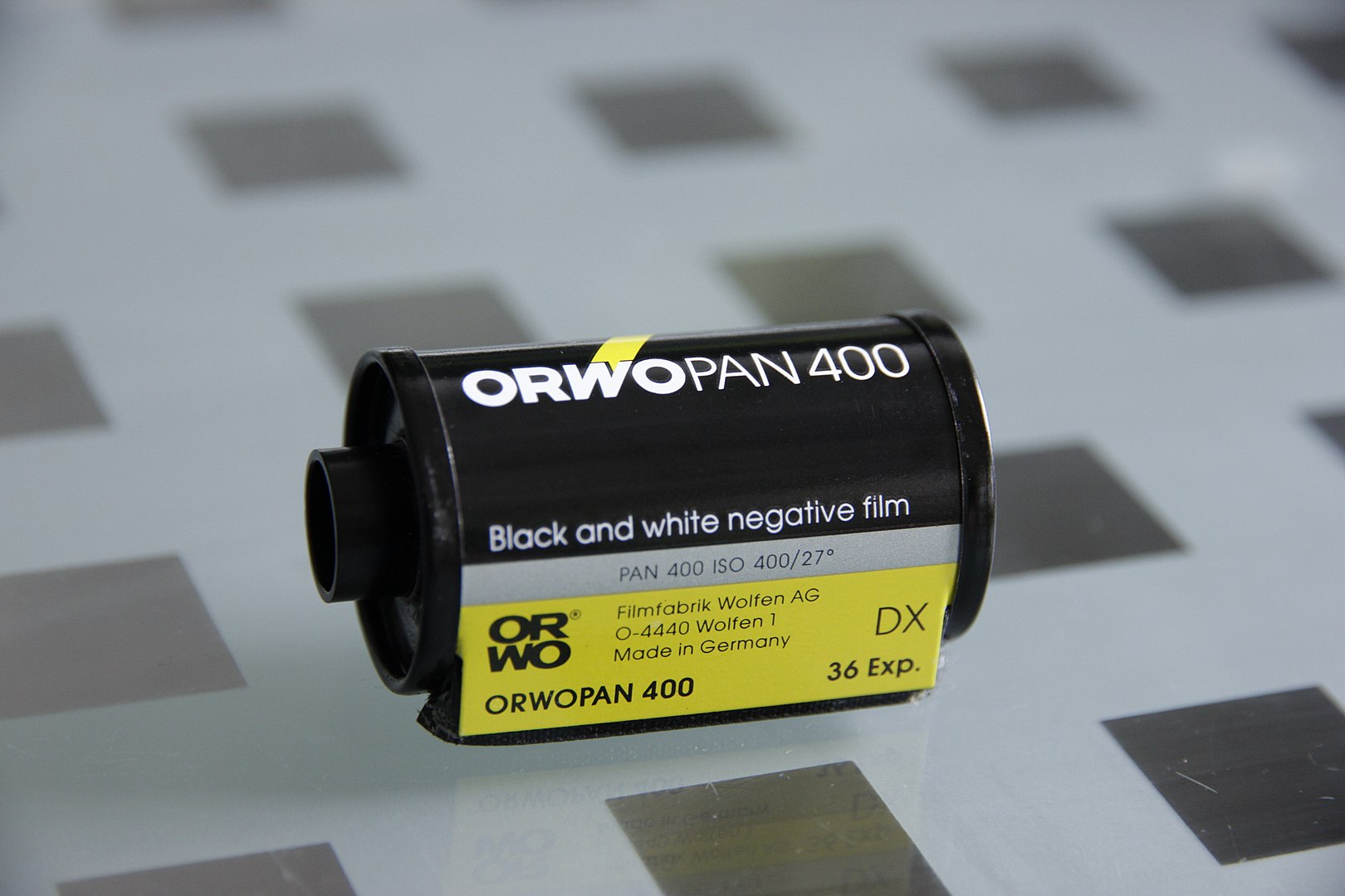 ORWOPan 400 film cassette (Pic: Core0/Wikimedia Commons)