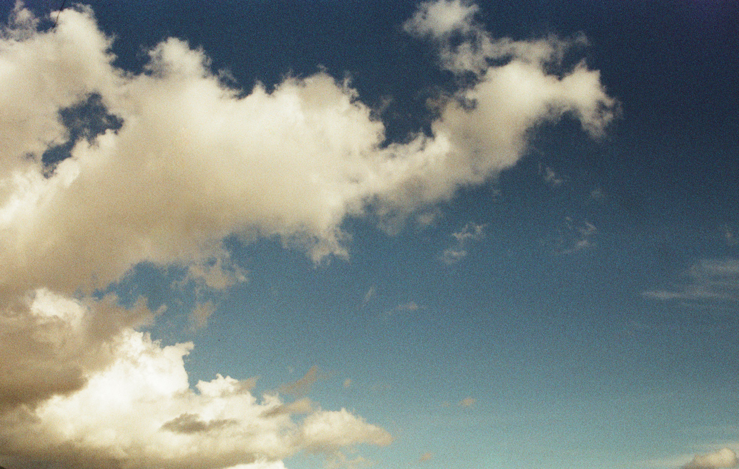 Clouds in blue sky (Pic: Courtesy of Adox)