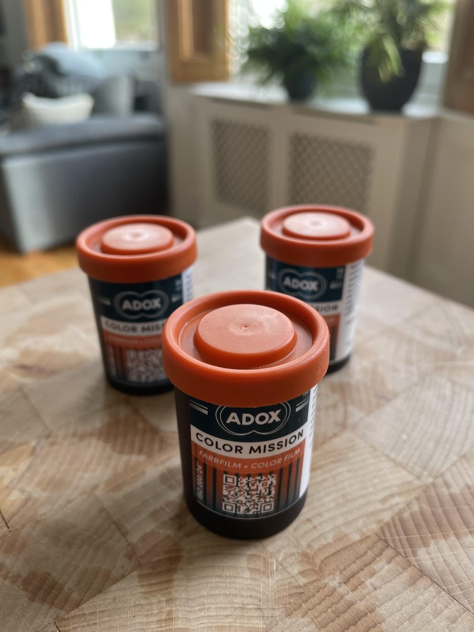Adox Color Mission canisters (Pic: Stephen Dowling)