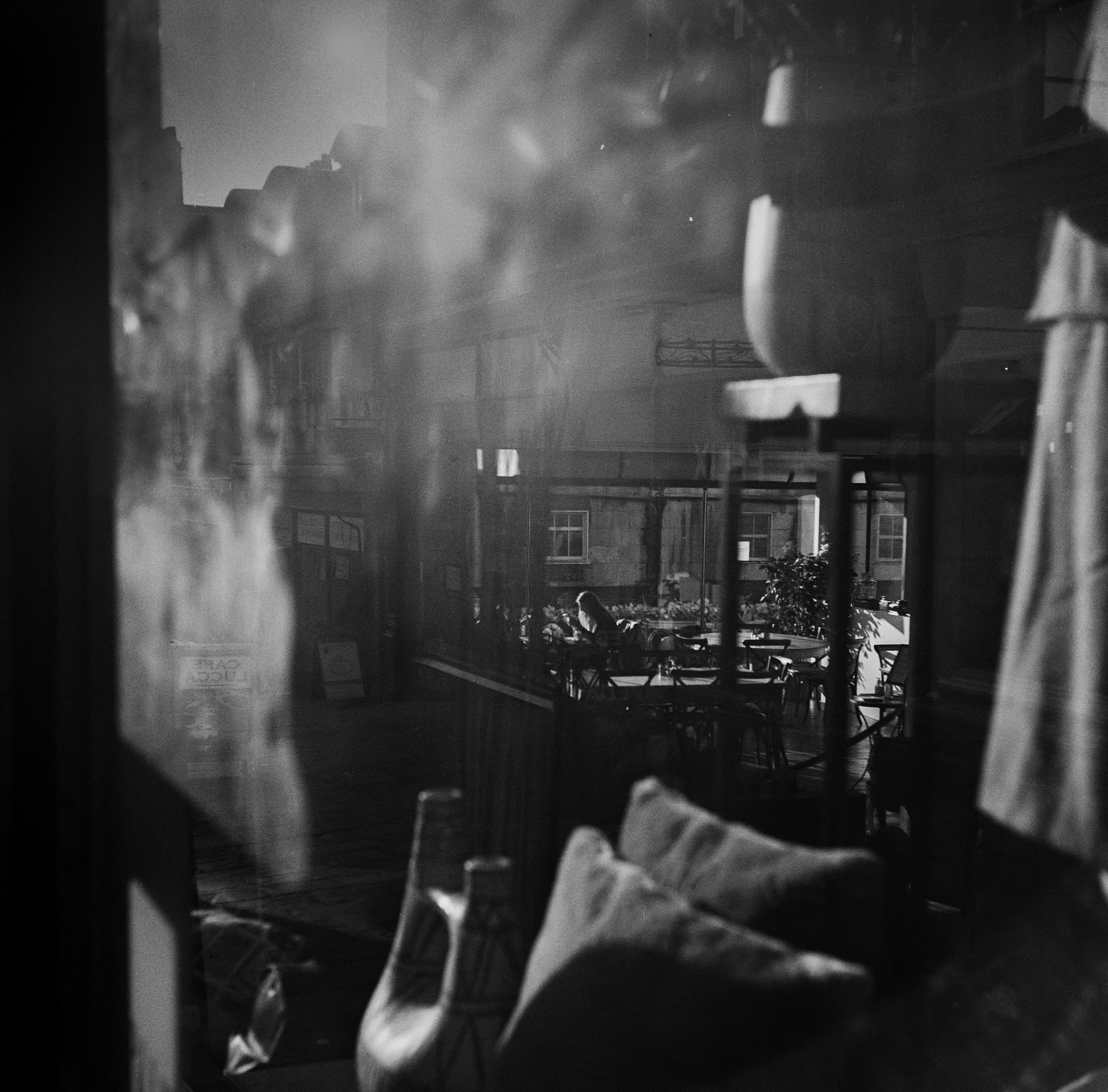 Street scene through window (Pic: Jamie Worsfold)