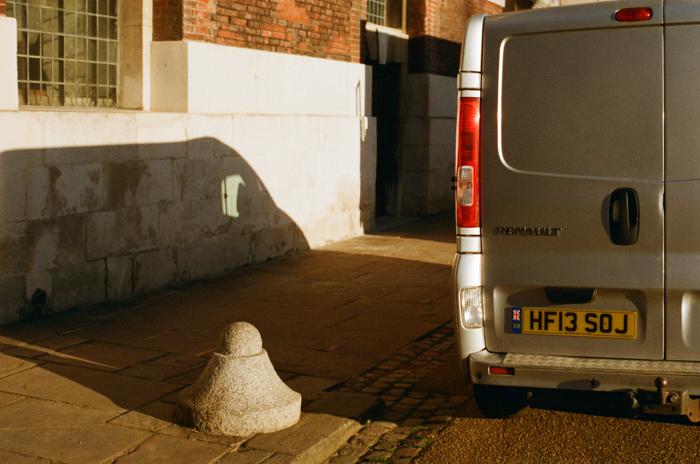 Shadow of van and van (Pic: Stephen Dowling)