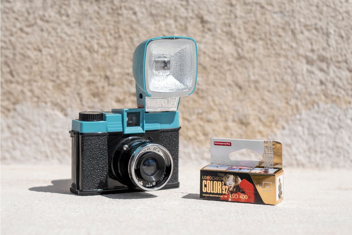 Diana camera and Color '92 film (Pic: Lomography)
